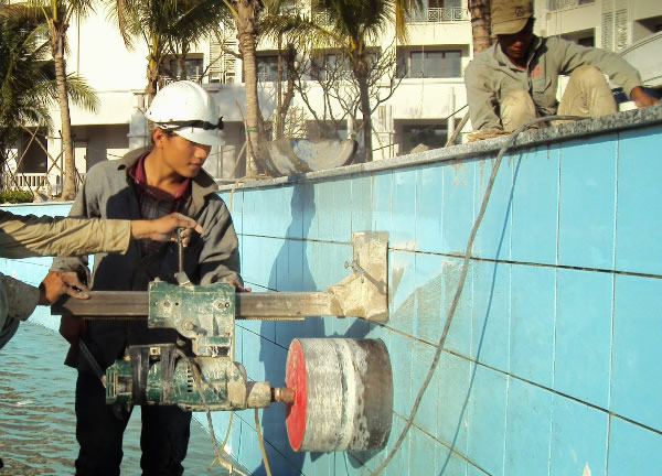 Khoan cắt bê tông tại Vinh Nghệ An