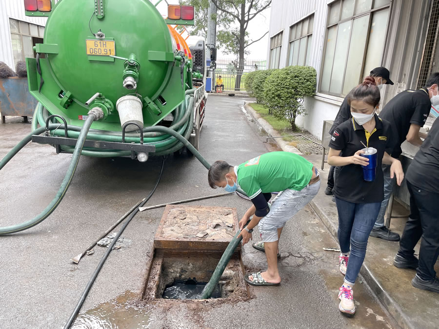 Nạo vét thông tắc cống hố ga tại TP Vinh Nghệ An
