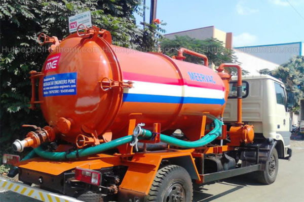 Xe hút bể phốt, hầm cầu